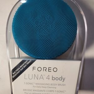 Foreo Luna 4 Body Evergreen T Sonic Massaging Body Brush NIB